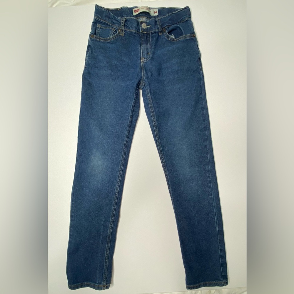 Levi's Boys Size 14  Blue Denim Jeans - 502™